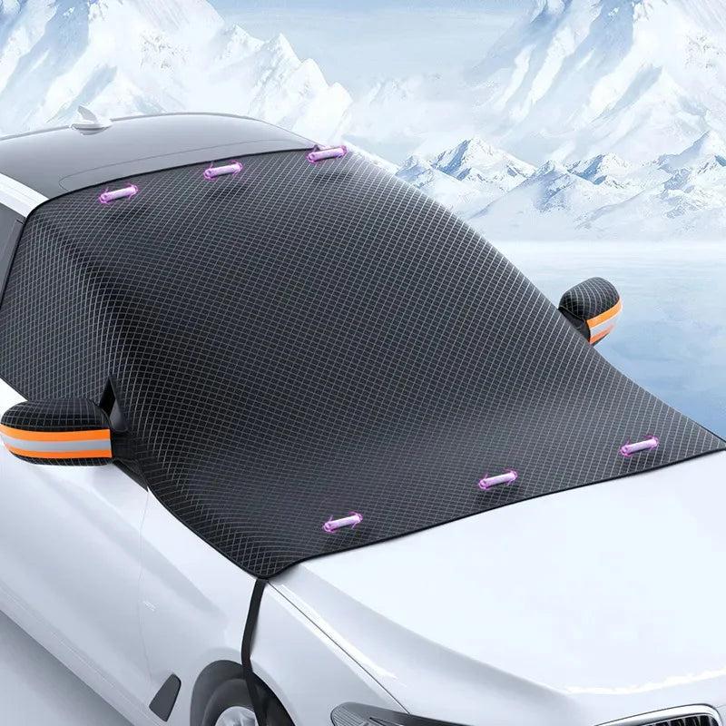 Magnetic Car Windshield Cover for Snow and Sun by HitMyNeed
