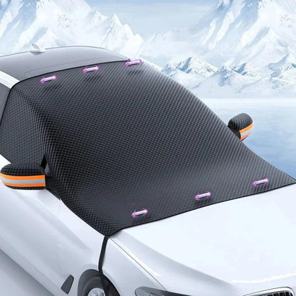 Magnetic Car Windshield Cover for Snow and Sun by HitMyNeed