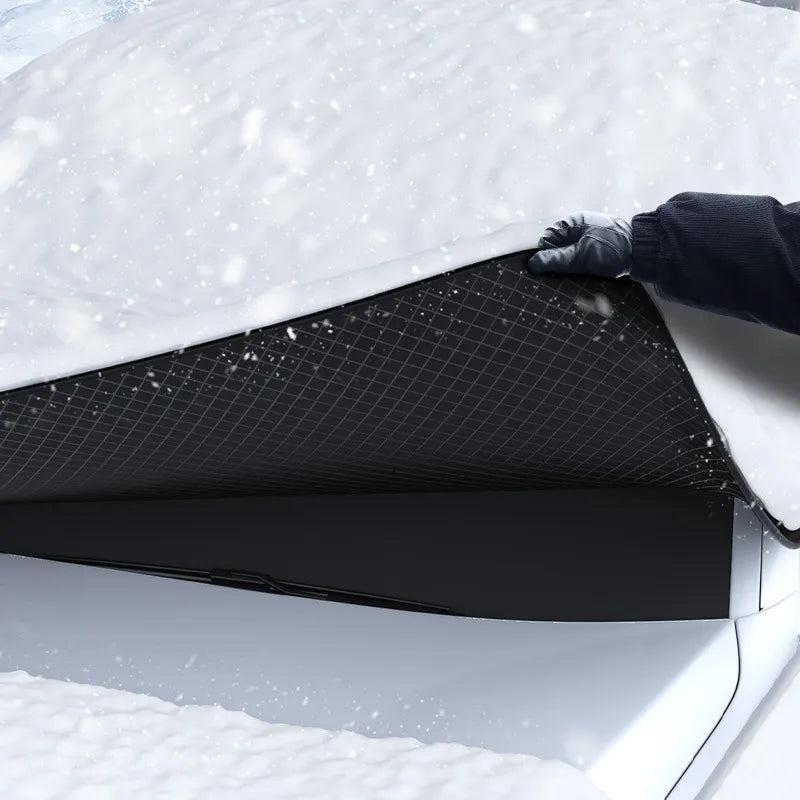 Magnetic Car Windshield Cover for Snow and Sun by HitMyNeed