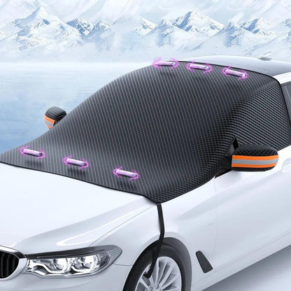 Magnetic Car Windshield Cover for Snow and Sun a-style-1pc by HitMyNeed