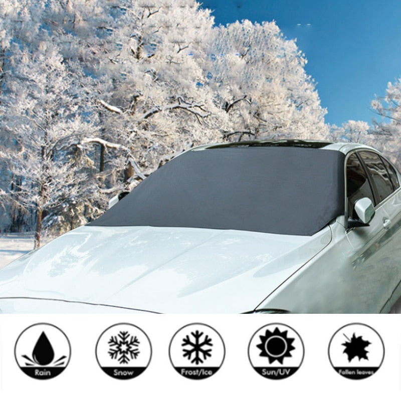 Magnetic Car Windshield Sun Shade Cover by HitMyNeed