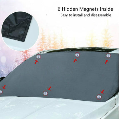 Magnetic Car Windshield Sun Shade Cover by HitMyNeed