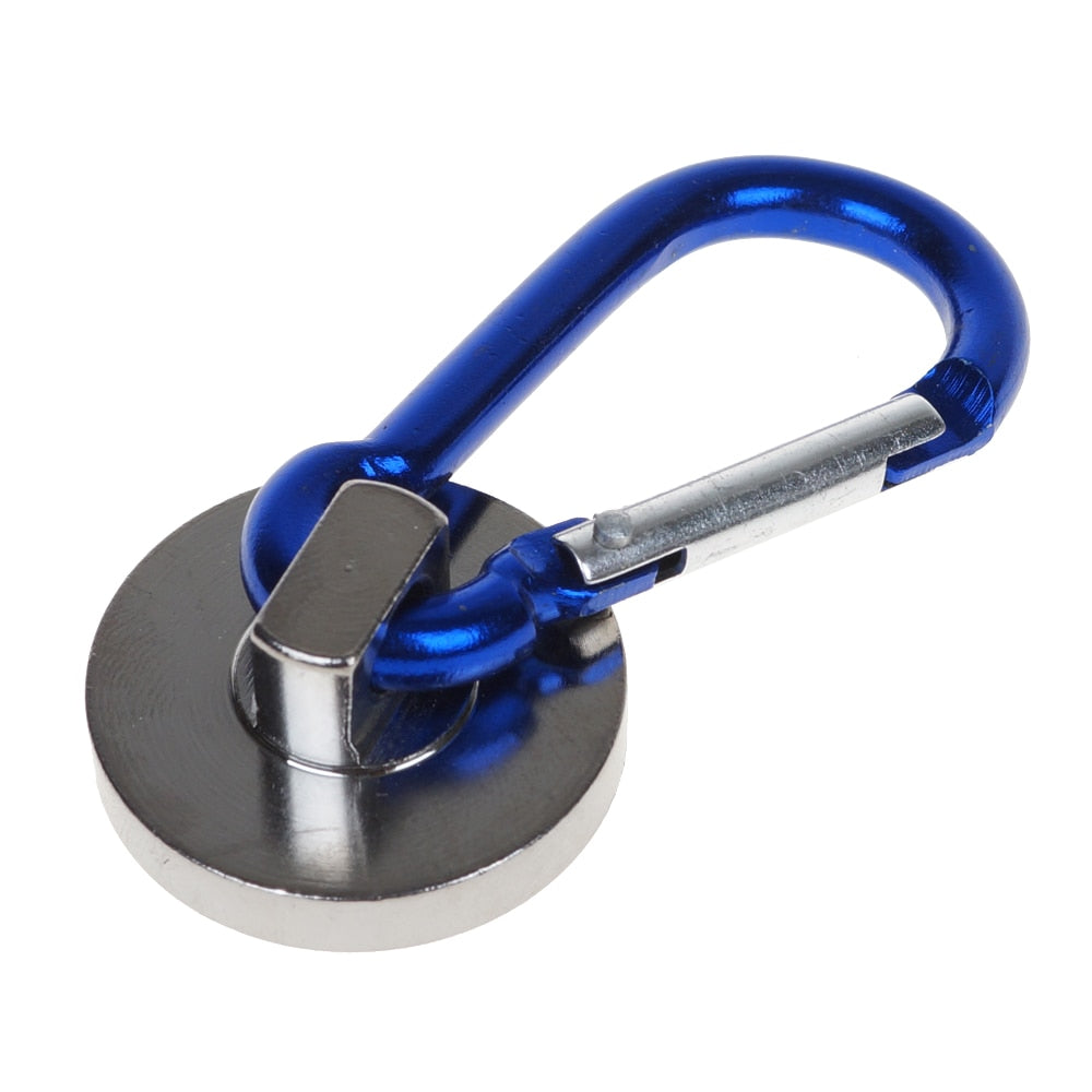 Magnetic Carabiner Hooks with Base (Set of 2) by HitMyNeed
