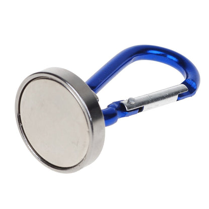 Magnetic Carabiner Hooks with Base (Set of 2) by HitMyNeed