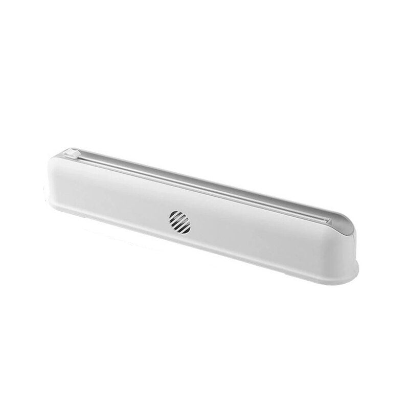 Magnetic Cling Film Holder with Built‑In Cutter by HitMyNeed