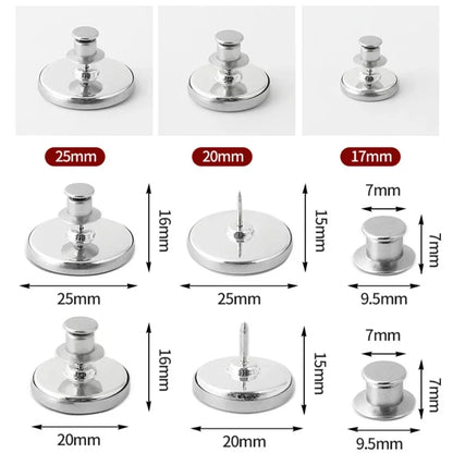 Magnetic Curtain Button Clips for Light Control by HitMyNeed