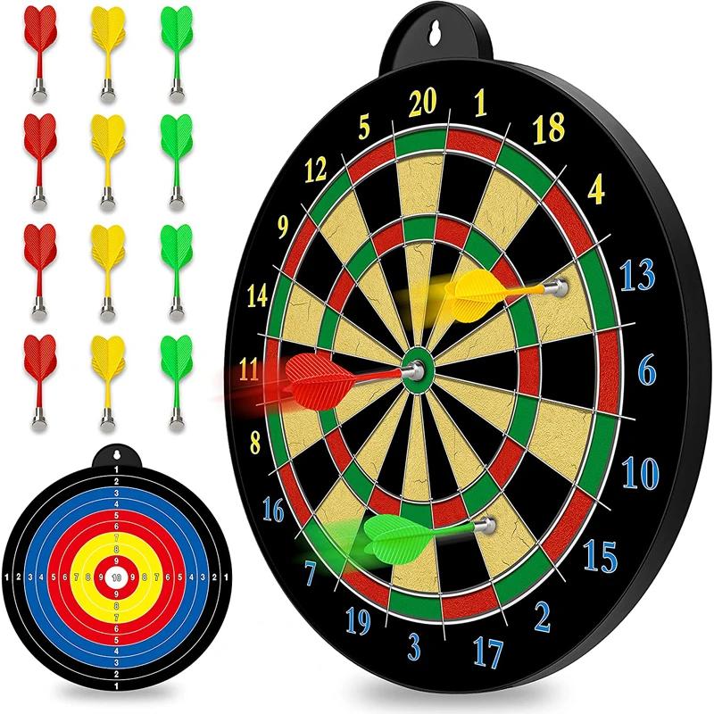Magnetic Dart Board Set for Safe Indoor Play by HitMyNeed