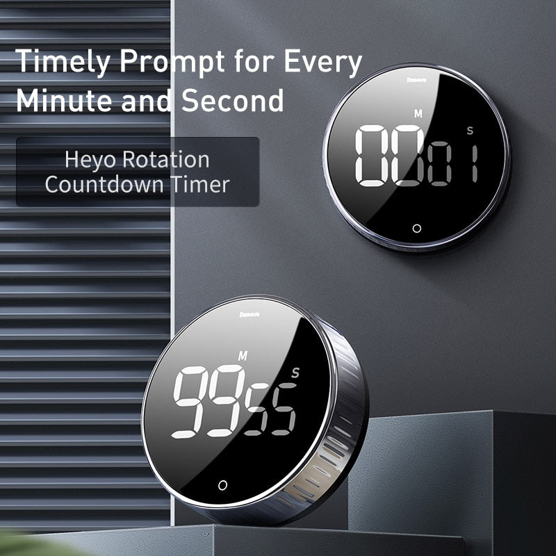 Magnetic Digital Kitchen Baking Timer by HitMyNeed
