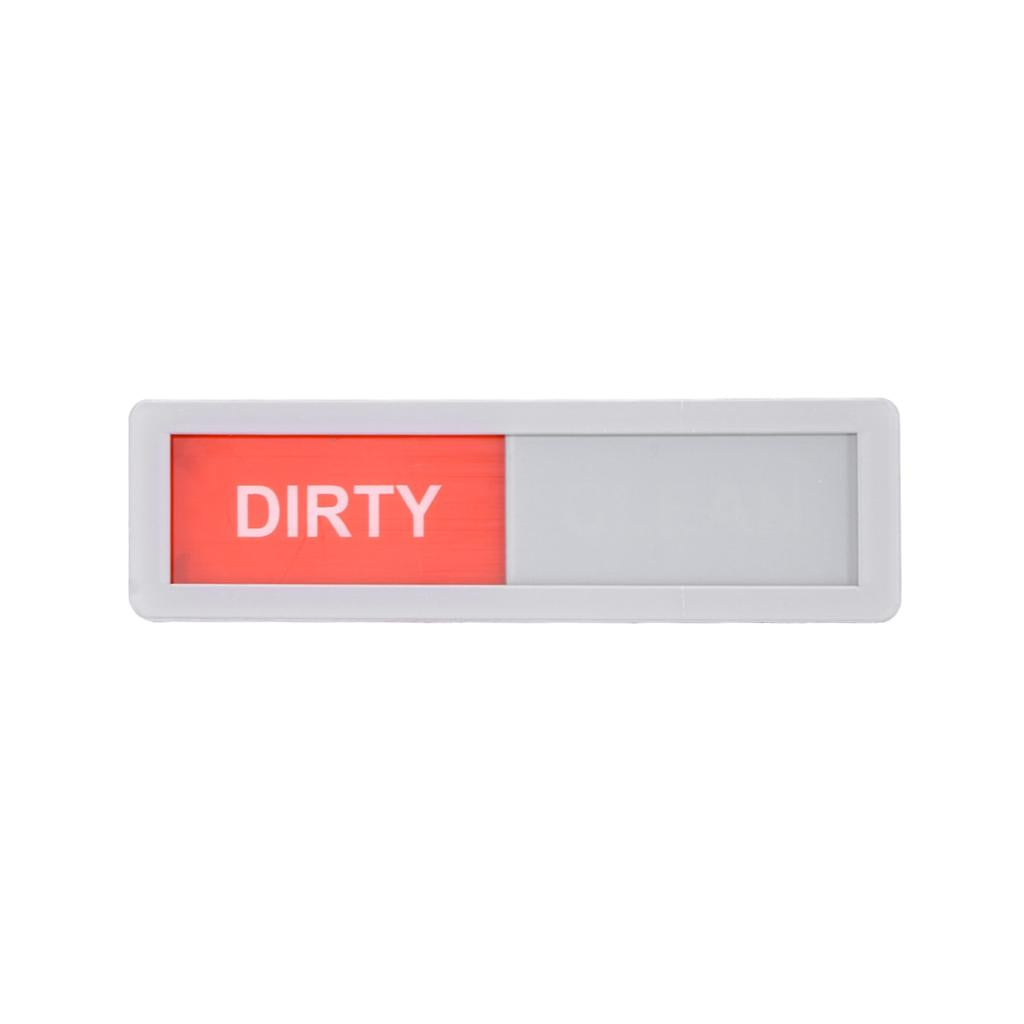 Magnetic Dishwasher Clean Dirty Sign Slider by HitMyNeed