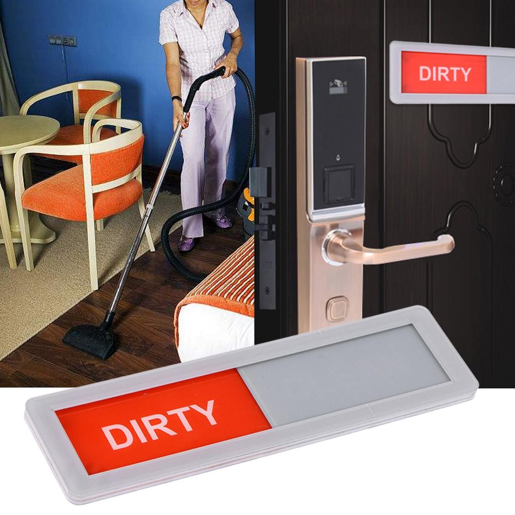 Magnetic Dishwasher Clean Dirty Sign Slider by HitMyNeed
