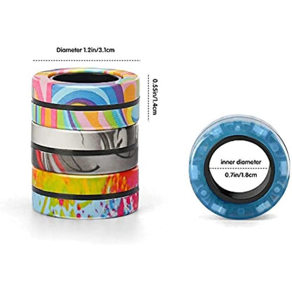 Magnetic Fidget Spinner Rings Set (3 Pack) by HitMyNeed