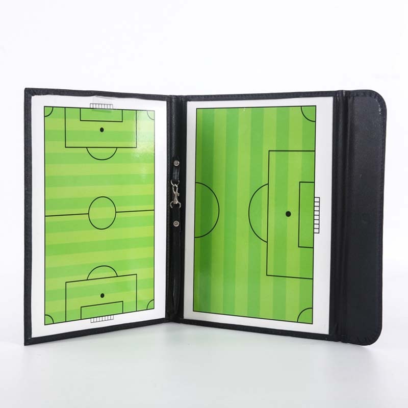 Magnetic Football Tactics Board with Leather Cover by HitMyNeed