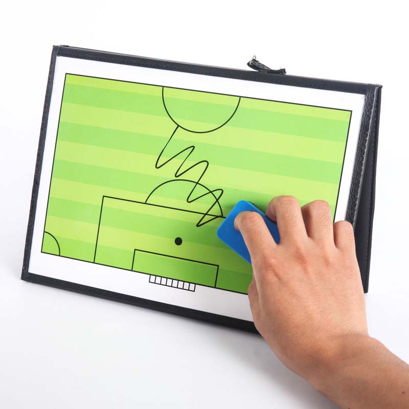 Magnetic Football Tactics Board with Leather Cover by HitMyNeed
