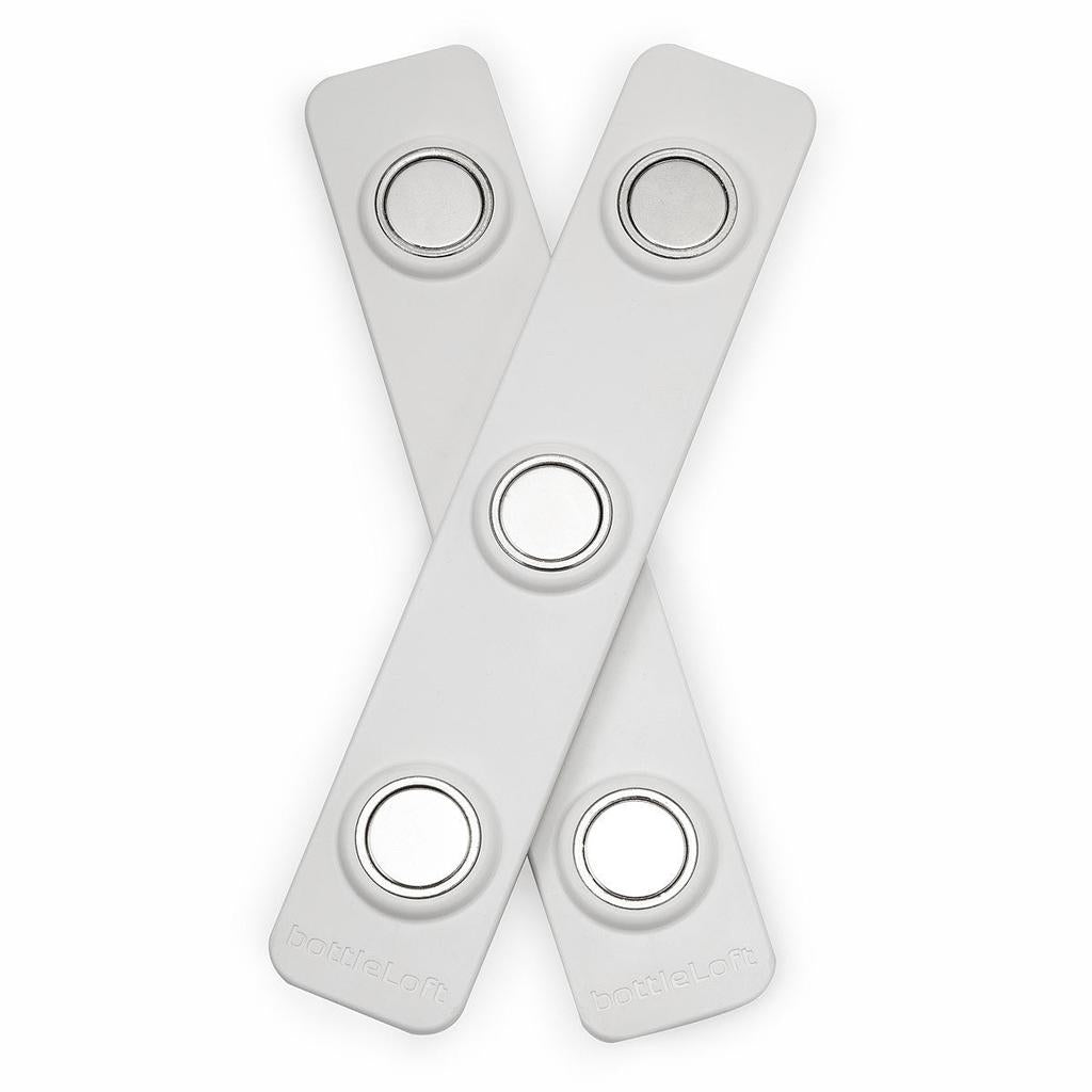 Magnetic Fridge Bottle Hanger Strips (Set of 2) by HitMyNeed