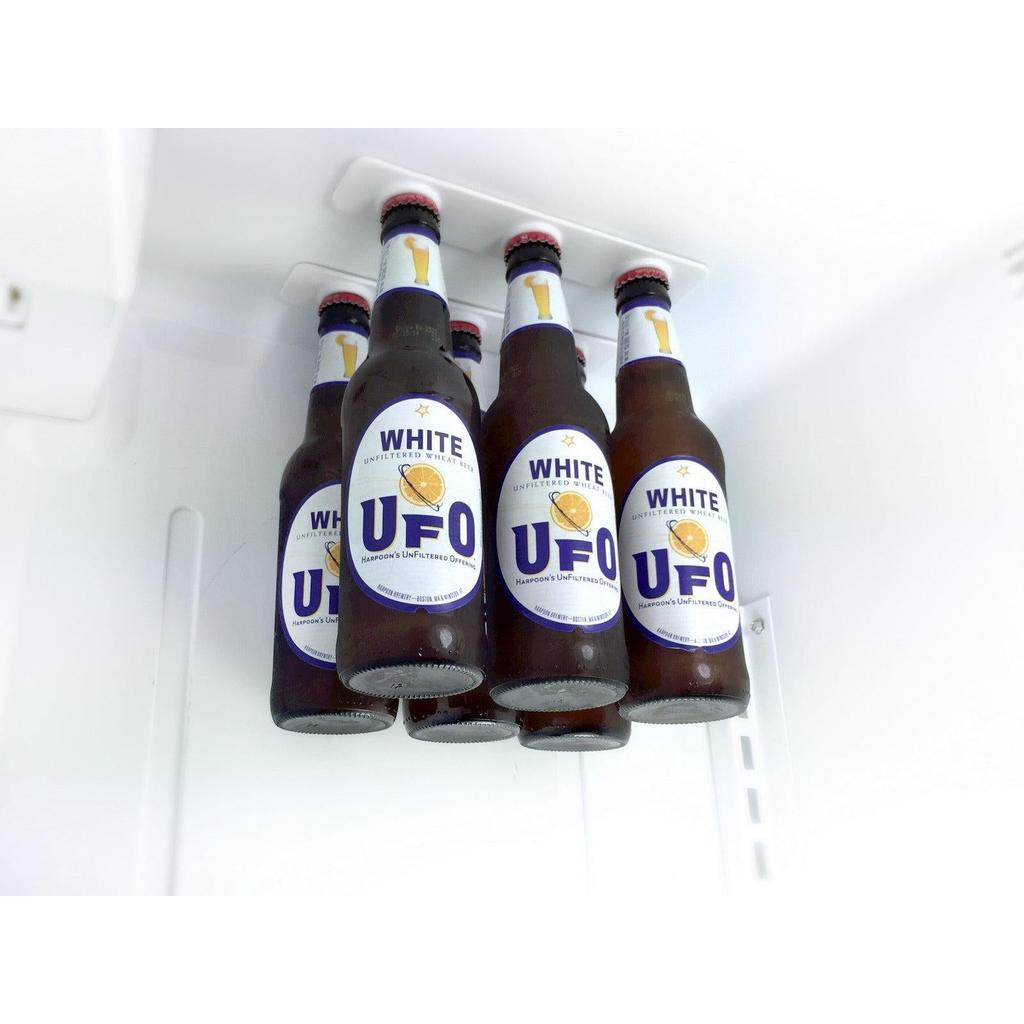 Magnetic Fridge Bottle Hanger Strips (Set of 2) by HitMyNeed