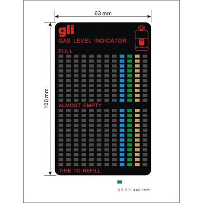 Magnetic Gas Level Indicator for LPG Tanks by HitMyNeed