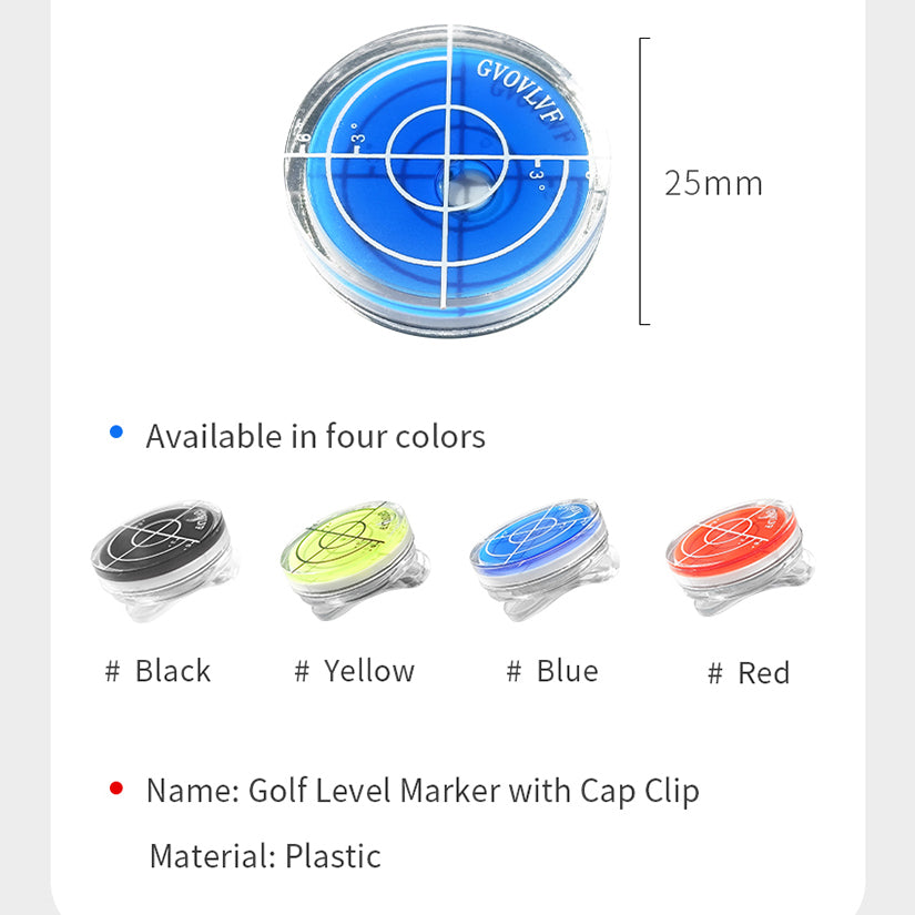 Magnetic Golf Ball Marker Hat Clip by HitMyNeed