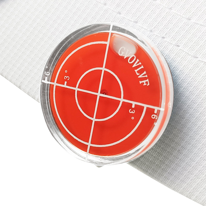 Magnetic Golf Ball Marker Hat Clip red by HitMyNeed