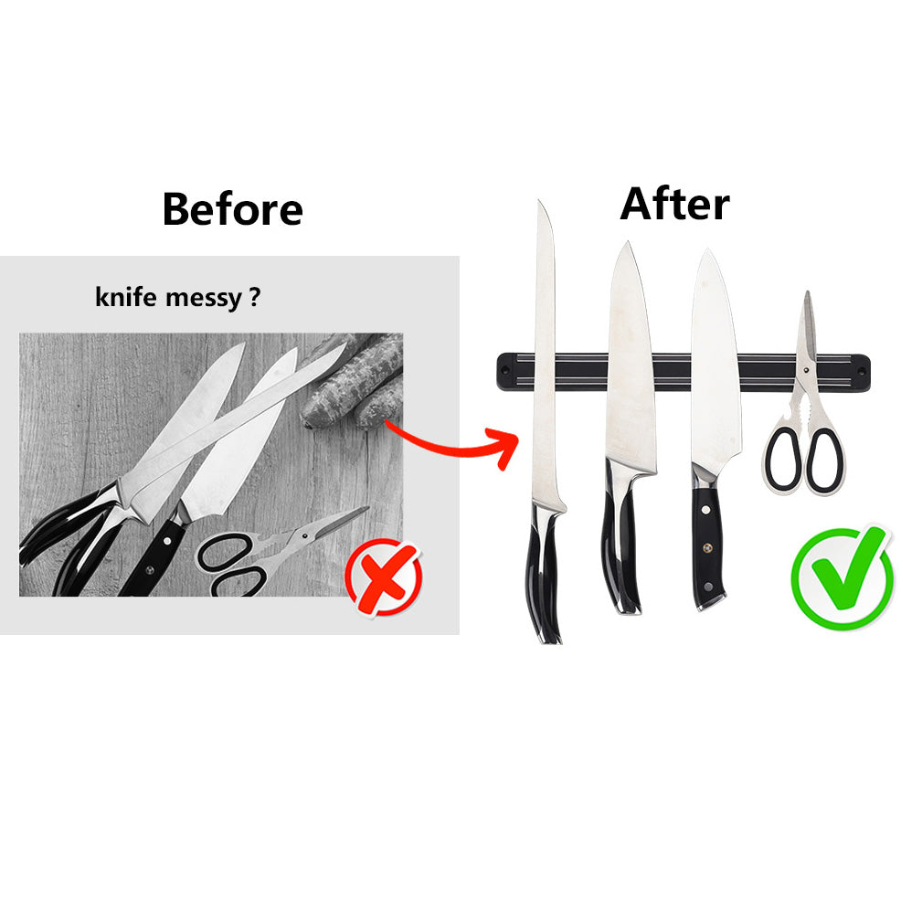 Magnetic Knife Holder Wall Mount, 13 Inch by HitMyNeed