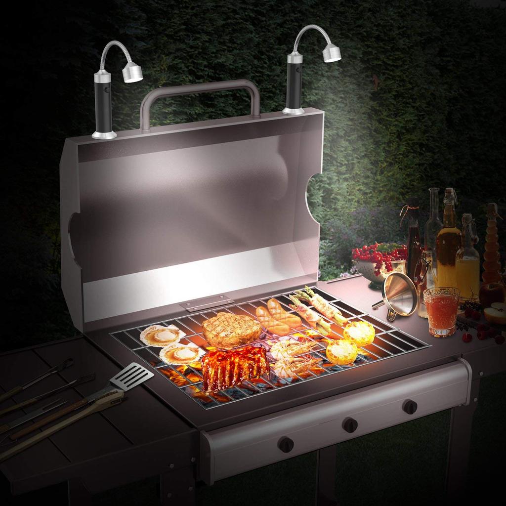 Magnetic LED Grill Light Set, 2-Pack by HitMyNeed