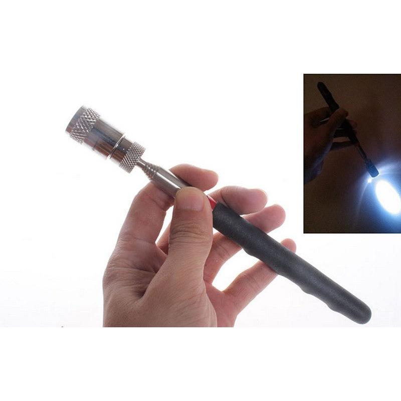 Magnetic LED Telescopic Pick-Up Tool 68cm Reach by HitMyNeed
