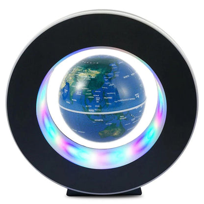 Magnetic Levitating Globe LED C-Shape Desk Lamp by HitMyNeed