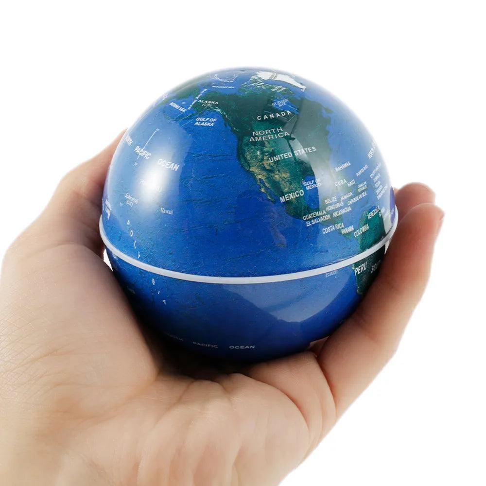 Magnetic Levitating Globe LED C-Shape Desk Lamp by HitMyNeed
