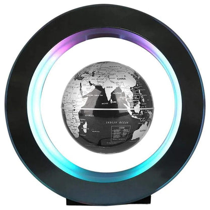 Magnetic Levitating Globe LED C-Shape Desk Lamp by HitMyNeed