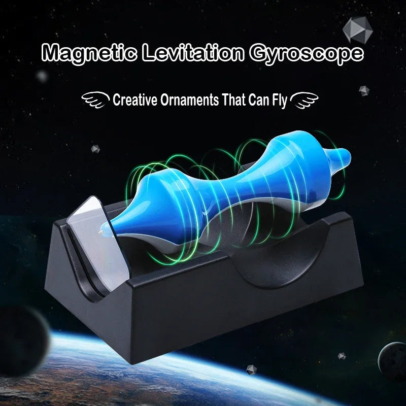 Magnetic Levitating Rotating Perpetual Motion Toy by HitMyNeed