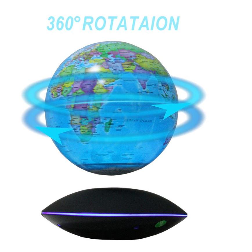 Magnetic Levitating World Globe with LED Lights by HitMyNeed
