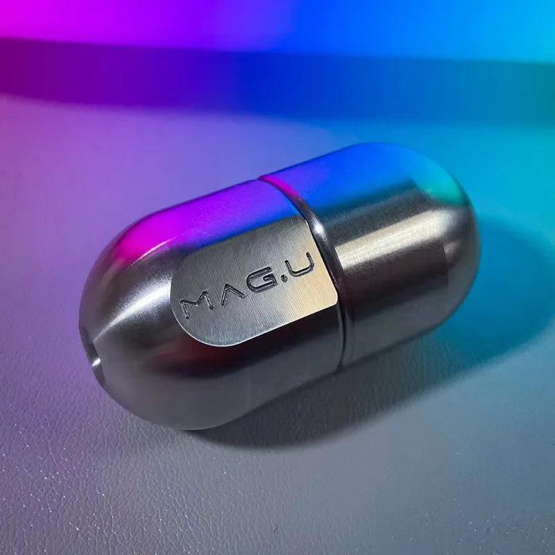 Magnetic Levitation Capsule Metal Fidget Spinner by HitMyNeed