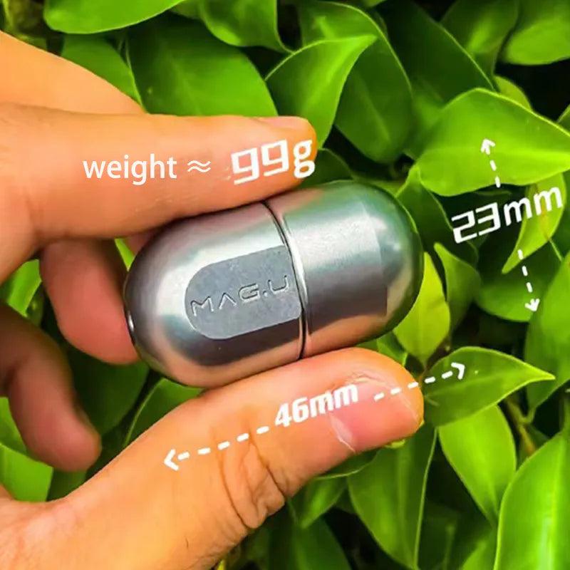 Magnetic Levitation Capsule Metal Fidget Spinner by HitMyNeed
