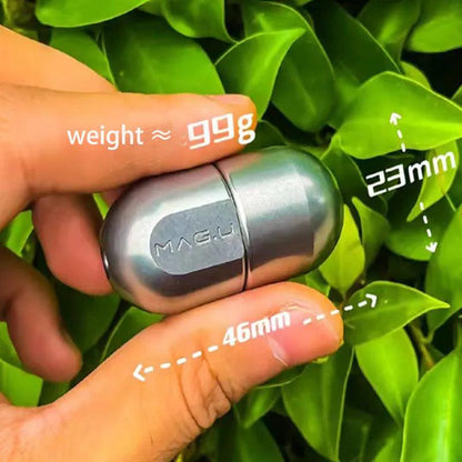 Magnetic Levitation Capsule Metal Fidget Spinner by HitMyNeed