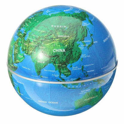 Magnetic Levitation Globe with LED C-Shape Base by HitMyNeed