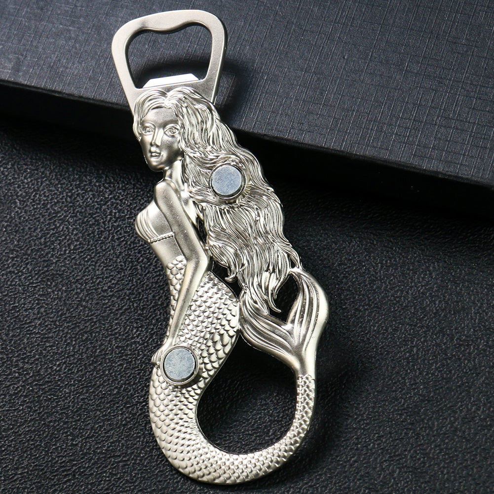 Magnetic Mermaid Bottle Opener for Fridge by HitMyNeed