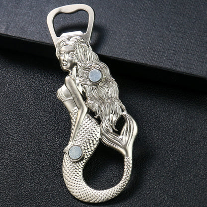 Magnetic Mermaid Bottle Opener for Fridge by HitMyNeed