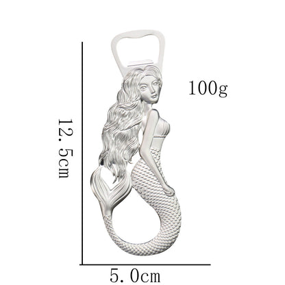 Magnetic Mermaid Bottle Opener for Fridge by HitMyNeed