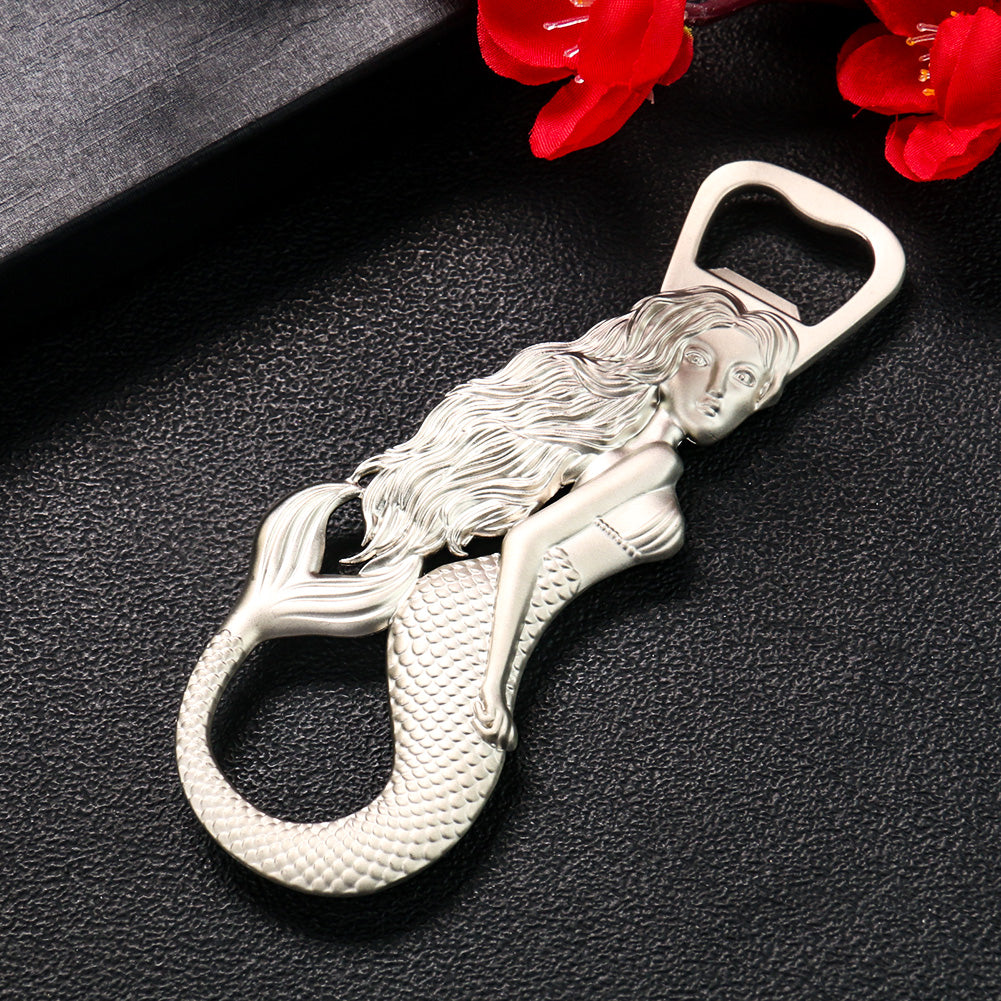 Magnetic Mermaid Bottle Opener for Fridge by HitMyNeed