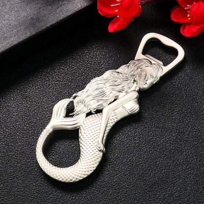 Magnetic Mermaid Bottle Opener for Fridge by HitMyNeed