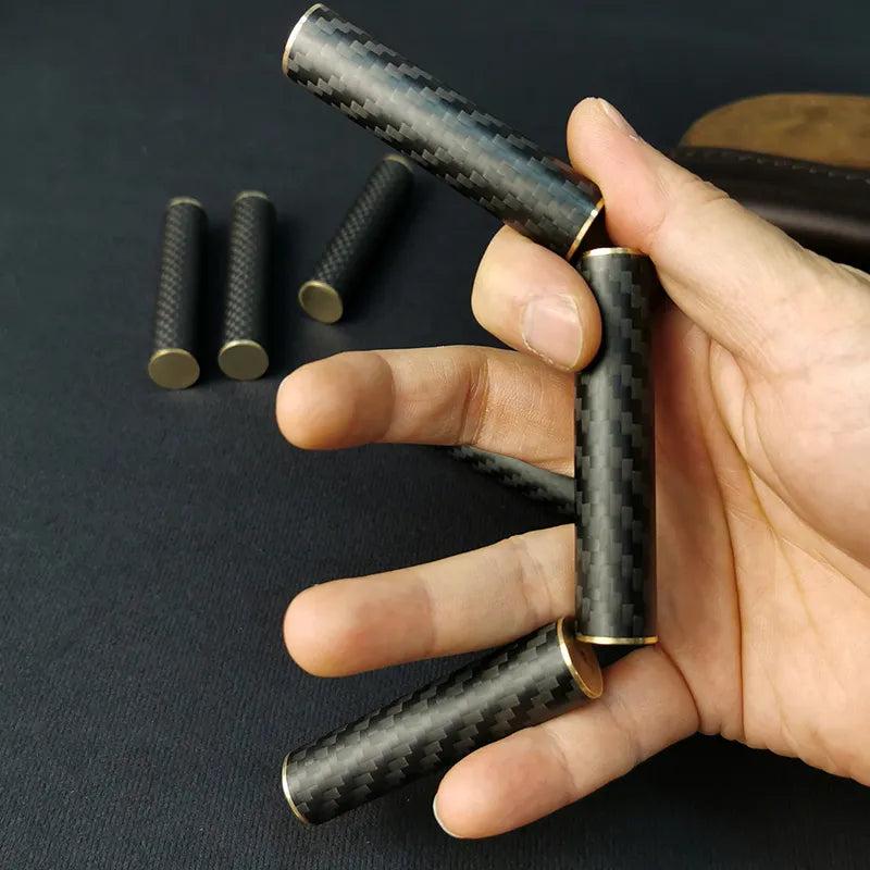 Magnetic Metal Carbon Fiber EDC Fidget Spinner by HitMyNeed