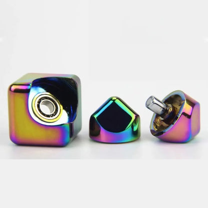 Magnetic Metal Fidget Cube Stress Relief Spinner by HitMyNeed