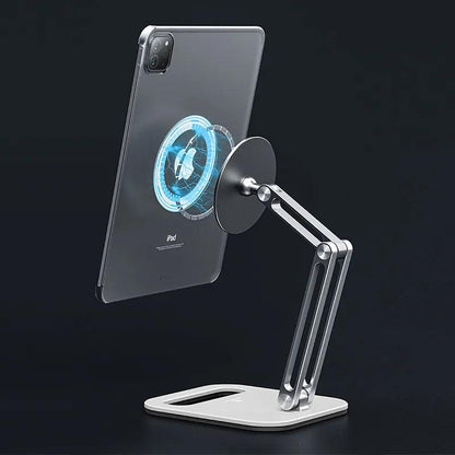 Magnetic Metal Tablet & Phone Stand Holder by HitMyNeed