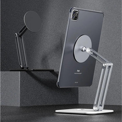 Magnetic Metal Tablet & Phone Stand Holder by HitMyNeed