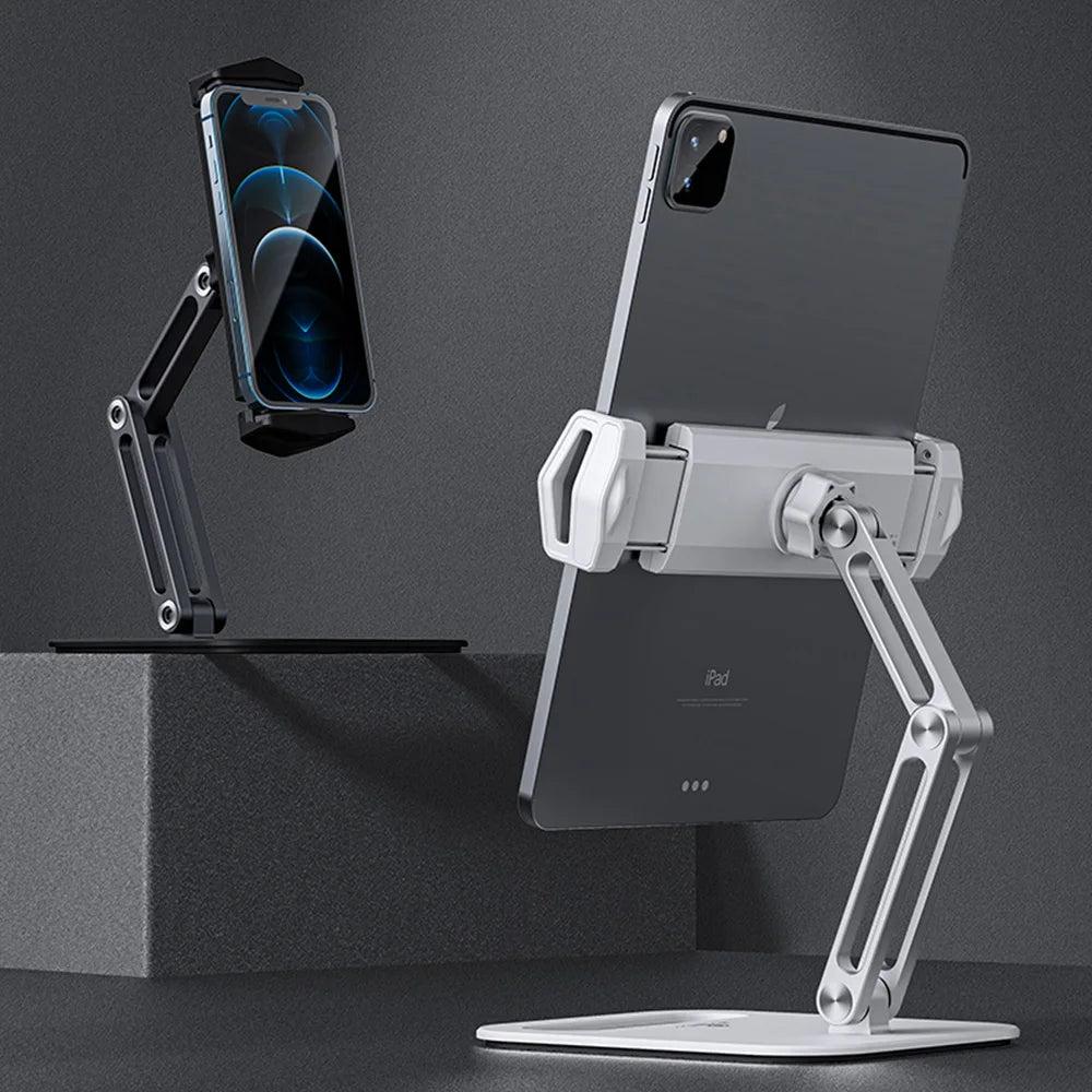 Magnetic Metal Tablet & Phone Stand Holder by HitMyNeed