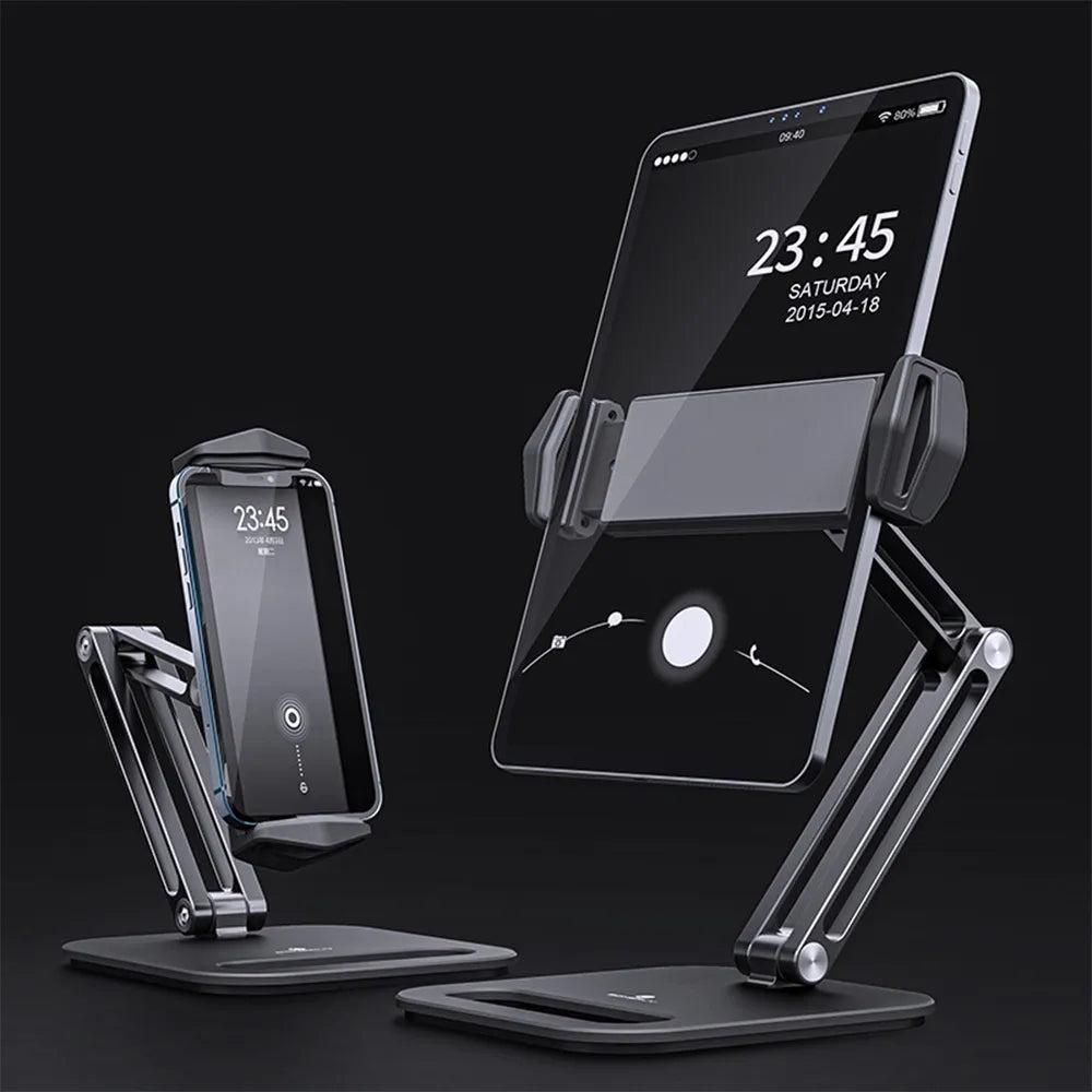 Magnetic Metal Tablet & Phone Stand Holder by HitMyNeed