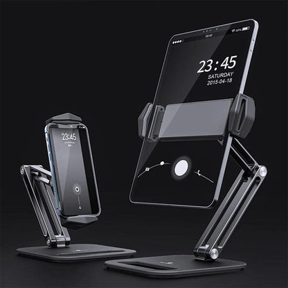 Magnetic Metal Tablet & Phone Stand Holder by HitMyNeed