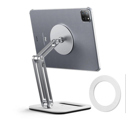Magnetic Metal Tablet & Phone Stand Holder silver-magnetic-type-350853 by HitMyNeed