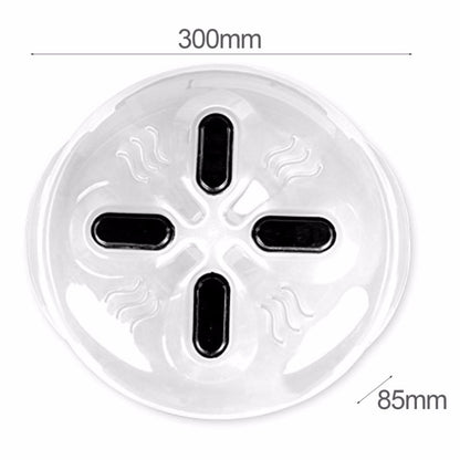 Magnetic Microwave Plate Cover with Steam Vents by HitMyNeed