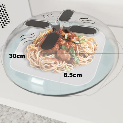 Magnetic Microwave Splatter Cover with Vents by HitMyNeed
