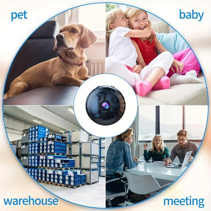 Magnetic Mini WiFi 1080P HD Security Camera 32GB by HitMyNeed